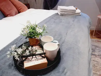 Grundriss der Unterkunft NEW - Apartment Kameni Confort Wifi Munich Airport Family